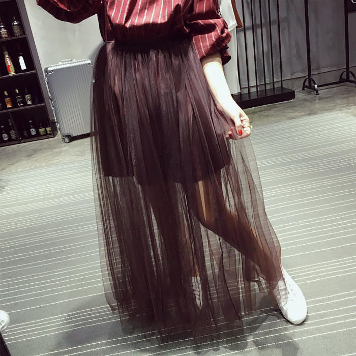 最新款的网纱裙,网纱裙洋气有质感