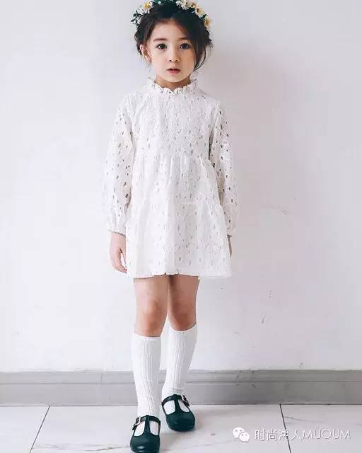 韩国小麻豆ellie春夏甜美童装搭配
