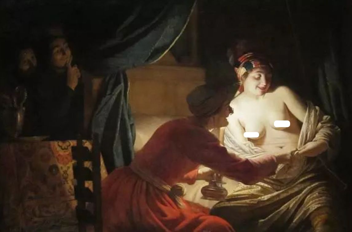 经典｜烛光下的艺术：光线更加强了艺术人物情绪的表现