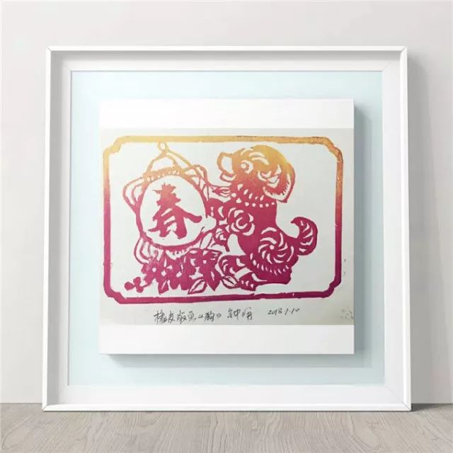 狗年要来了！浦江这所小学做的画有点意思的