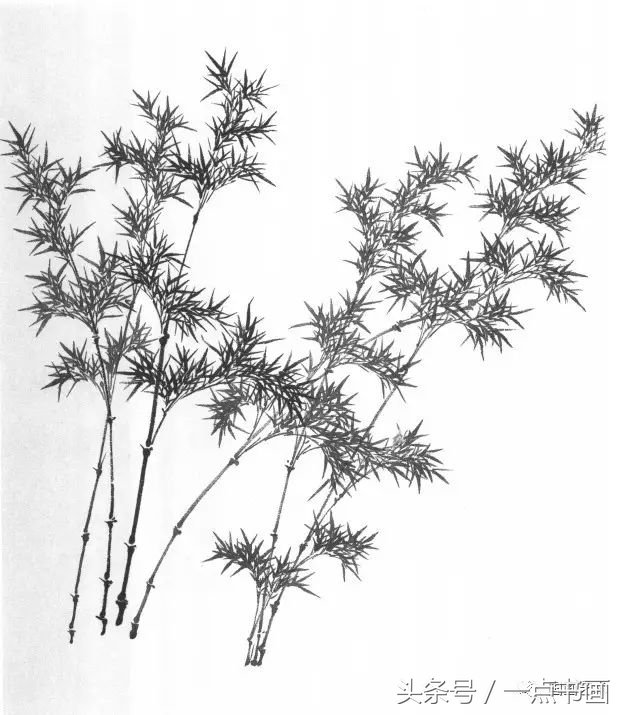 芥子园山水画技法10,芥子园国画山水画教学视频的画法