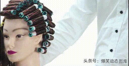 美发烫发各种卷杠手法,美发师烫发教学