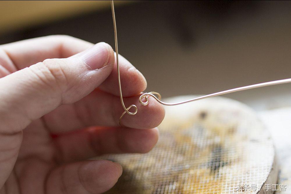 绕线戒指制作全过程,绕线戒指简单易学