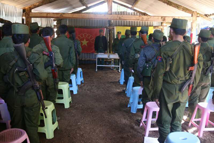 果敢动员大会,武警第一机动总队开训动员大会