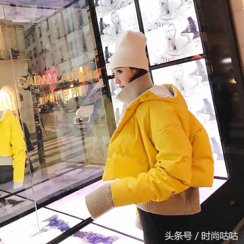 3981轻奢大牌显瘦羽绒服,短装显瘦羽绒服女爆款洋气