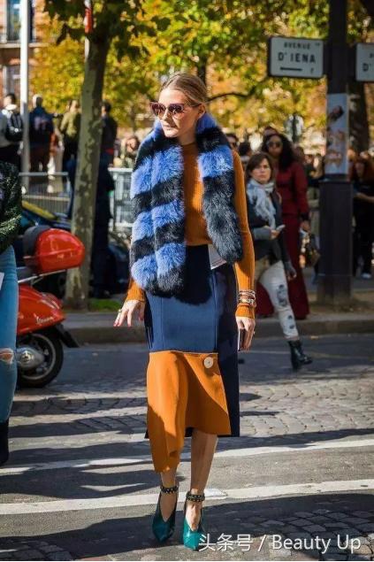 围巾小外搭系法,围巾搭配小物件