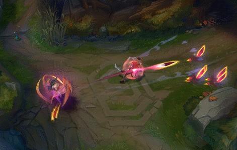 LOL酒桶新皮肤蓝色碎冰特效！洛霞真情侣虐狗