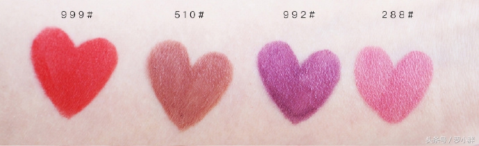 dior迪奥烈艳蓝金999试色图片,迪奥烈艳蓝金505真实试色