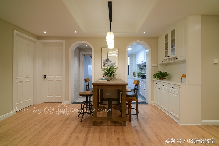 美式家装修设计,美式现代轻奢风格设计