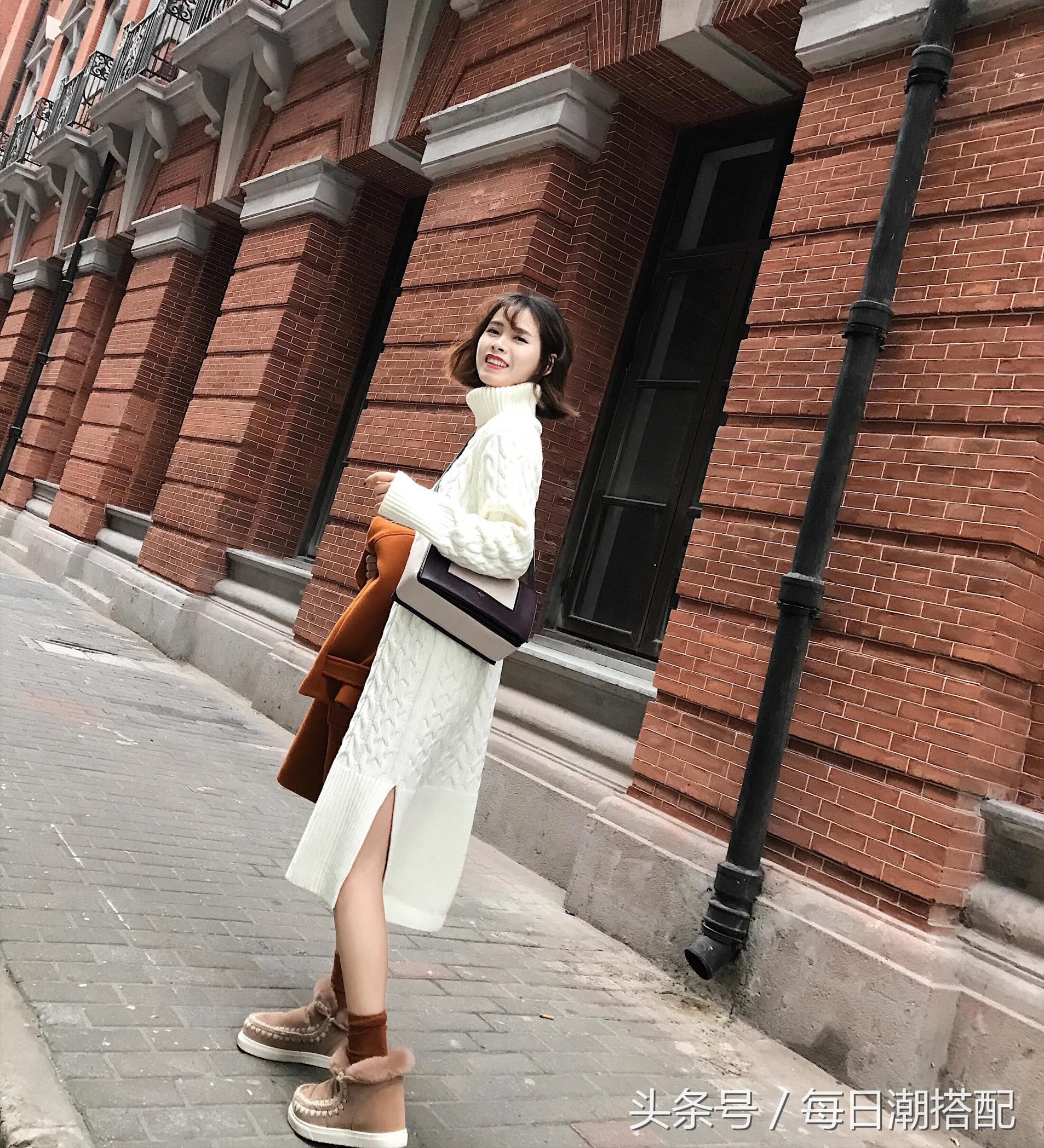 这个冬天谁会拒绝温暖的毛衣,拒绝孩子气穿搭