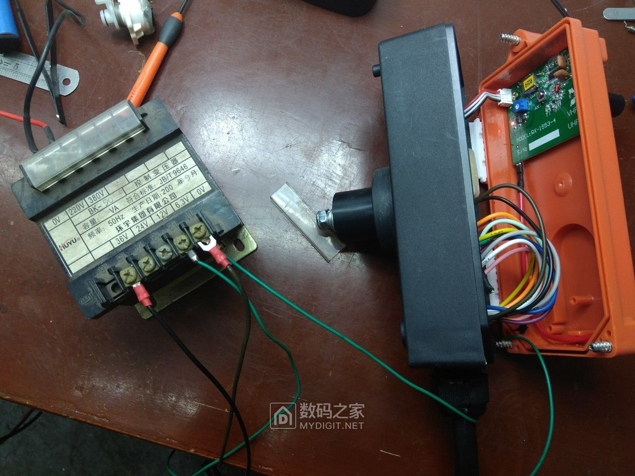 遥控车更改遥控器电路,工业无线遥控器f21-4s接线方法