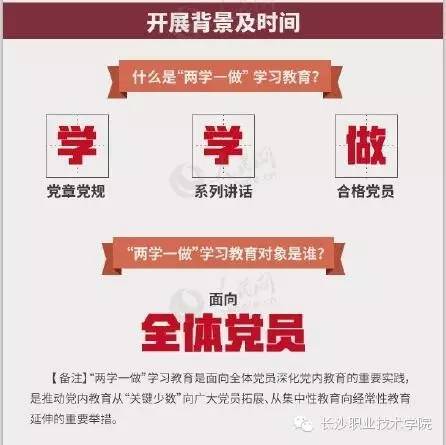 长职故事第111期一条微文理解“两学一做”