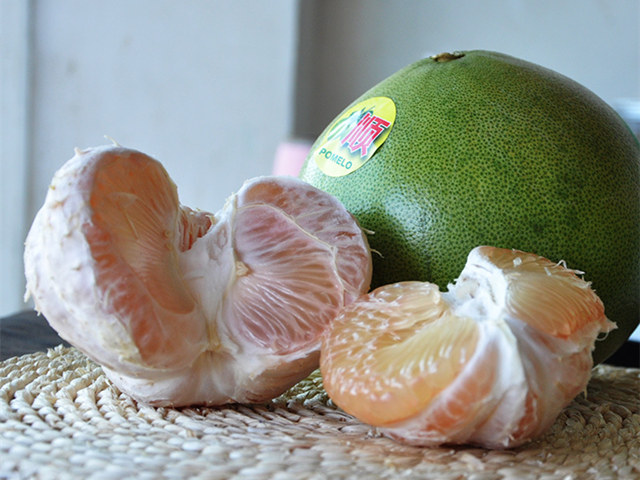 泰国翡翠青柚与红宝石柚区别,泰国翡翠柚