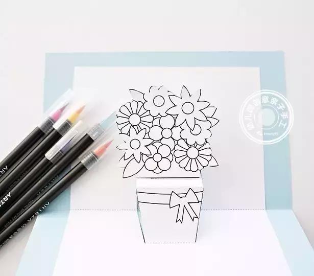 幼儿园新年贺卡手工小班,幼儿园春节小班手工贺卡制作