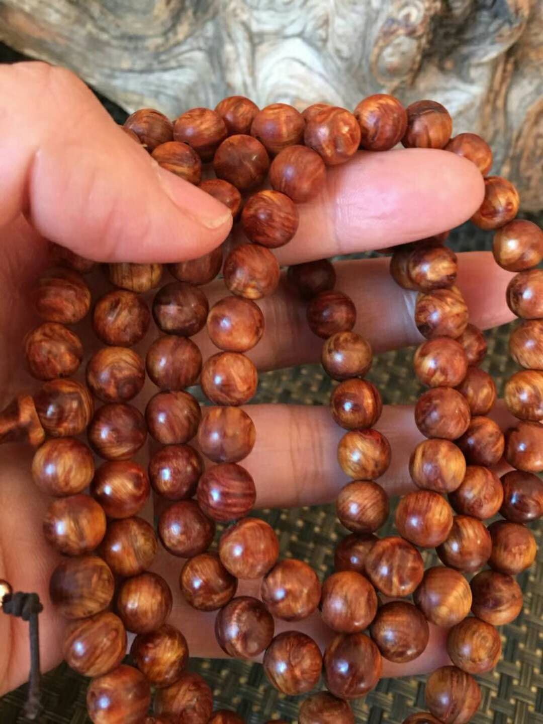 太行崖柏雷击木手串怎么盘玩,崖柏手串怎样快速盘出包浆