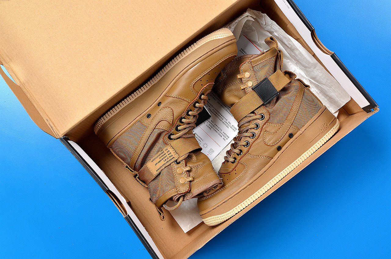 nikeairforce假鞋与真鞋区别,假nikeairforce1react白蓝