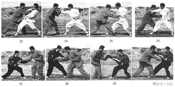 形意拳八门打法口诀,形意拳七拳十四处打法