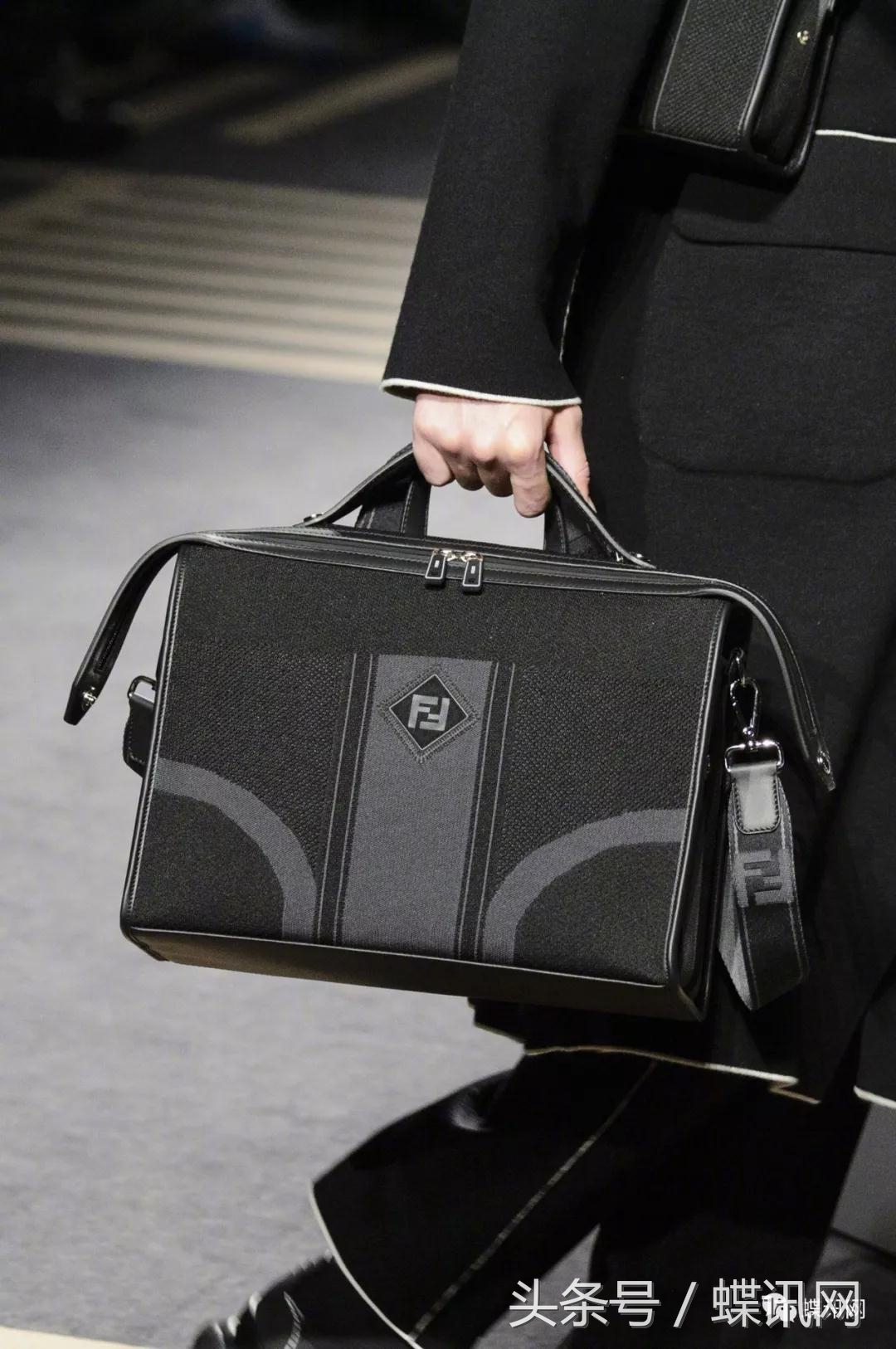 2020秋冬男装周fendi的时髦黄与黑,fendi2018秋冬男装