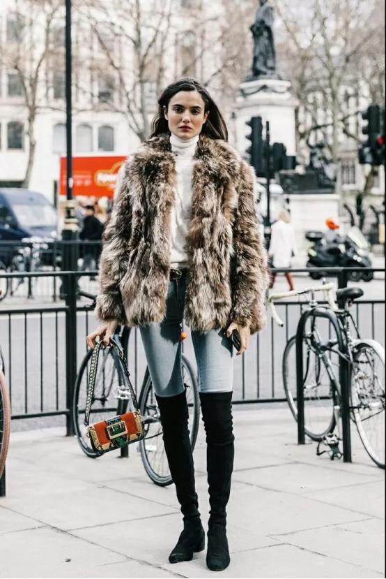 过膝靴才是最好的单品,过膝靴好看还是不过膝好看