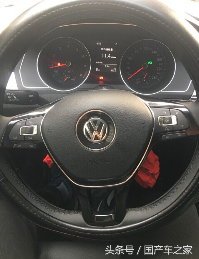 迈腾280改多功能按键,迈腾280领先版改飞机挡把