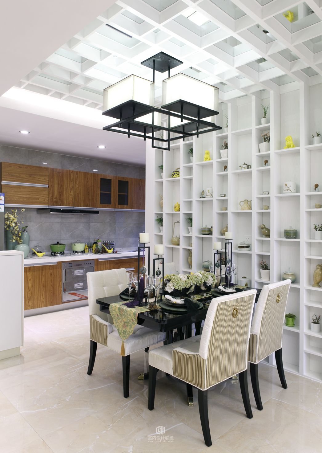 桂林悠山郡中式装修二手房,桂林彰泰郡113户型装修