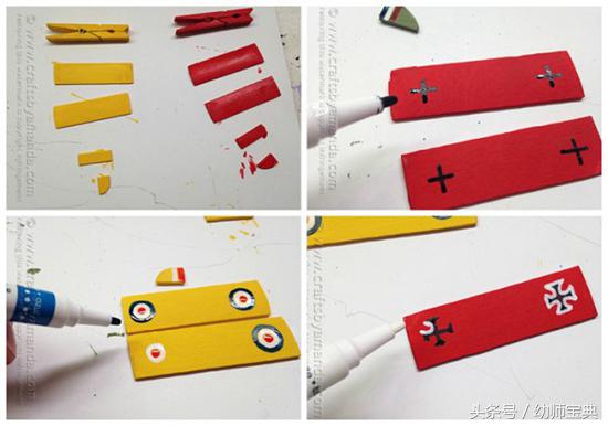 小飞机手工飞机,最简单的和最普通的手工飞机