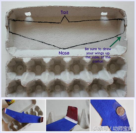 小飞机手工飞机,最简单的和最普通的手工飞机
