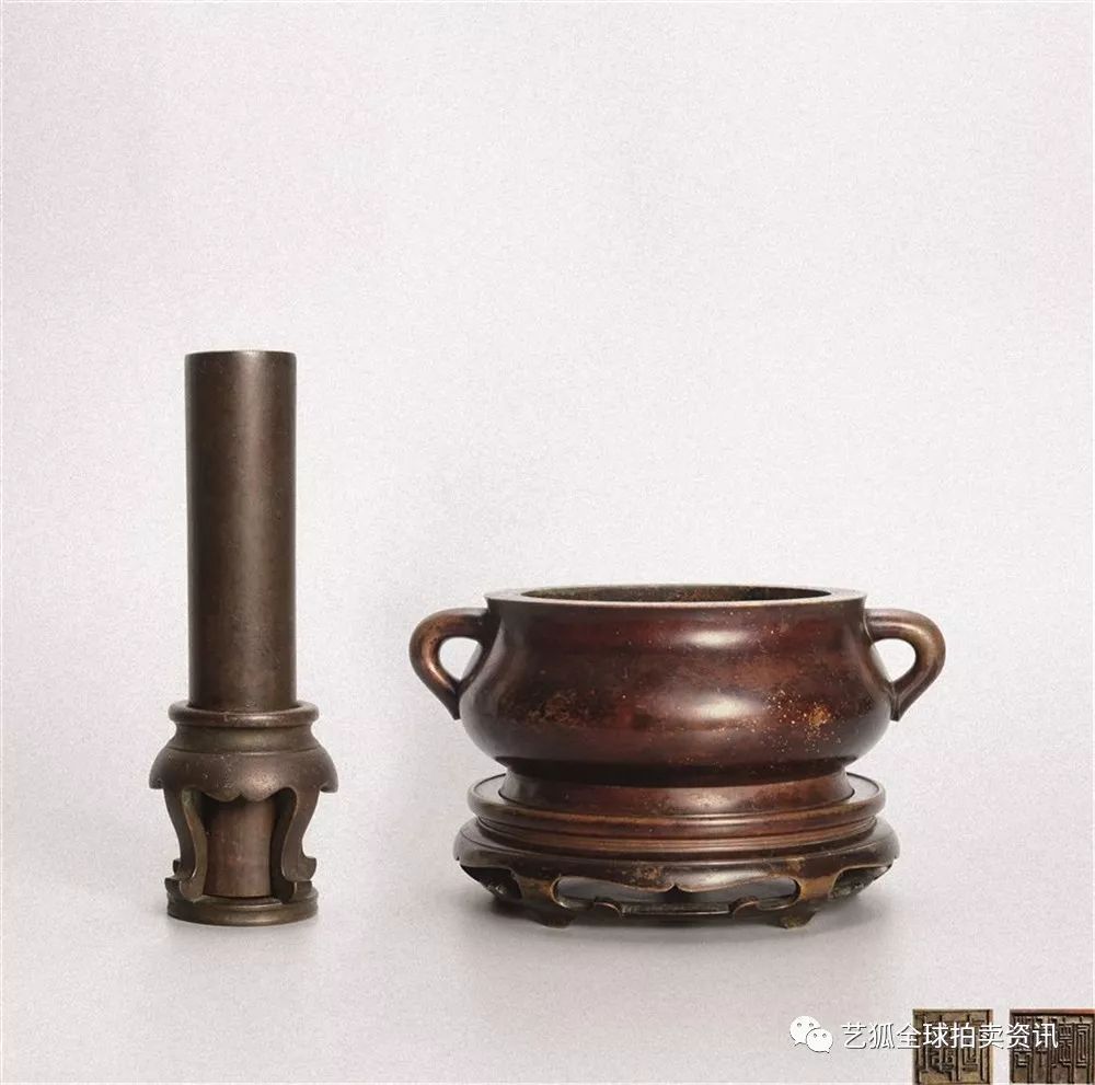 石叟镶银丝铜炉拍卖纪录,铜炉拍卖价格一览表