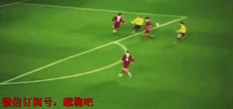 脚法进球,gif射门教学动态图