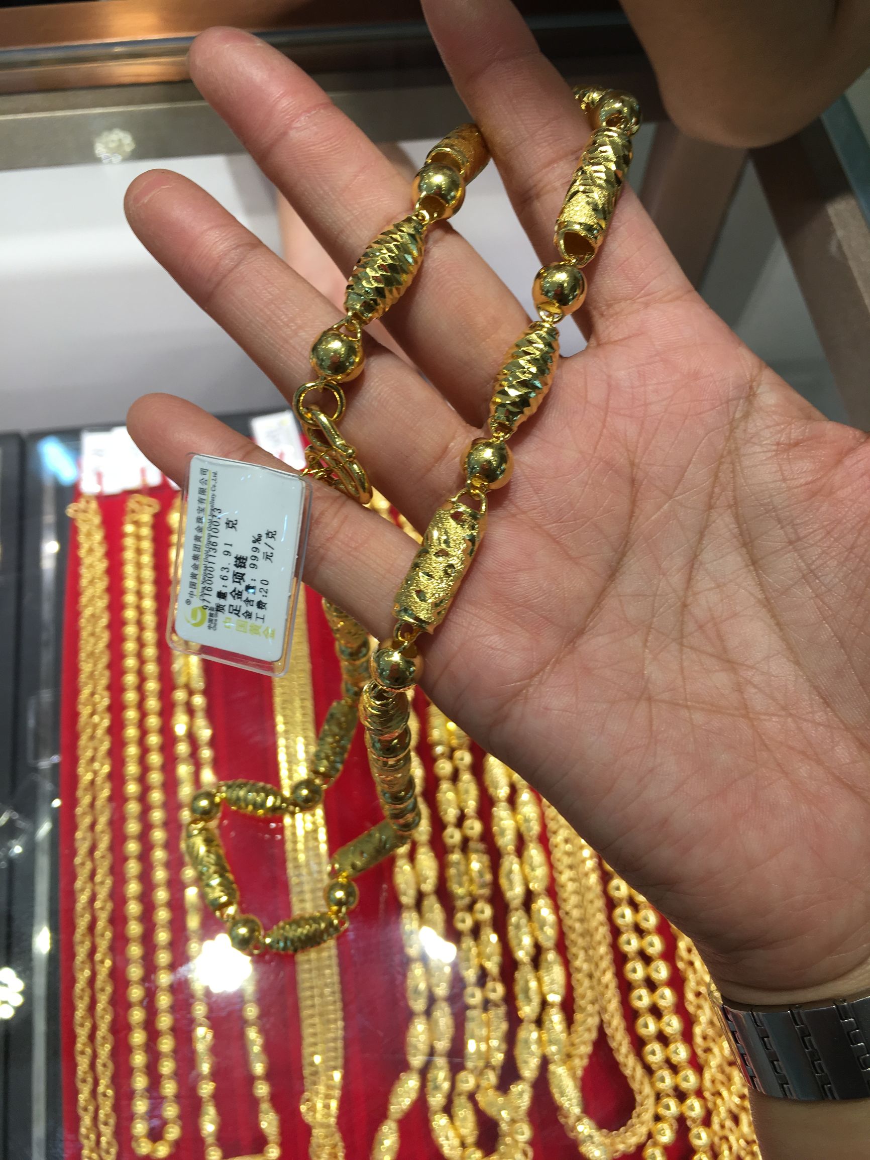 聊城周大福黄金多少钱一克,东莞现在的黄金千足金多少钱一克