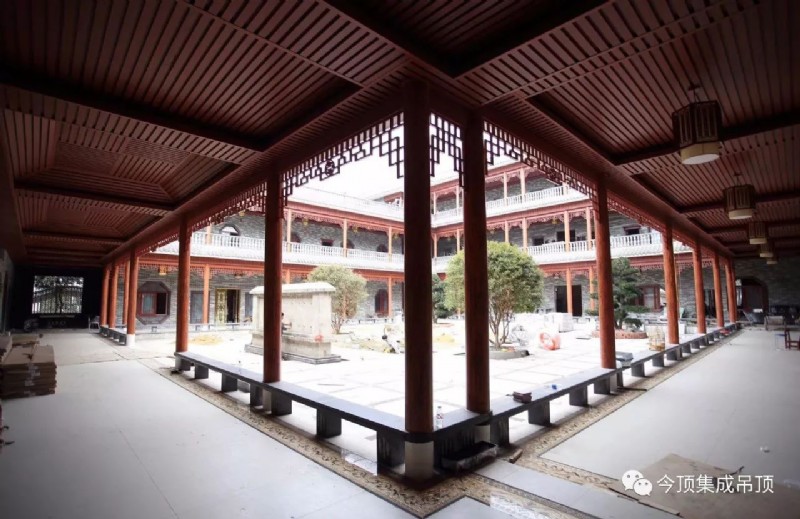 震撼！今顶超奢高端定制豪宅吊顶竣工！