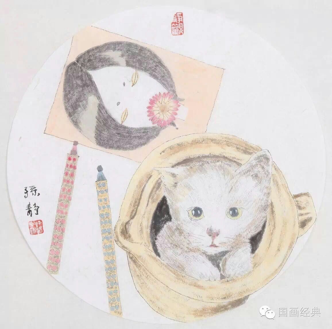 且看花鸟画家孙静的彼岸——浮生——若梦