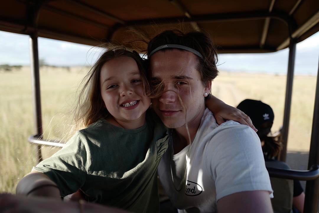 贝克汉姆从小七出生就抱小七,贝克汉姆和小七日常