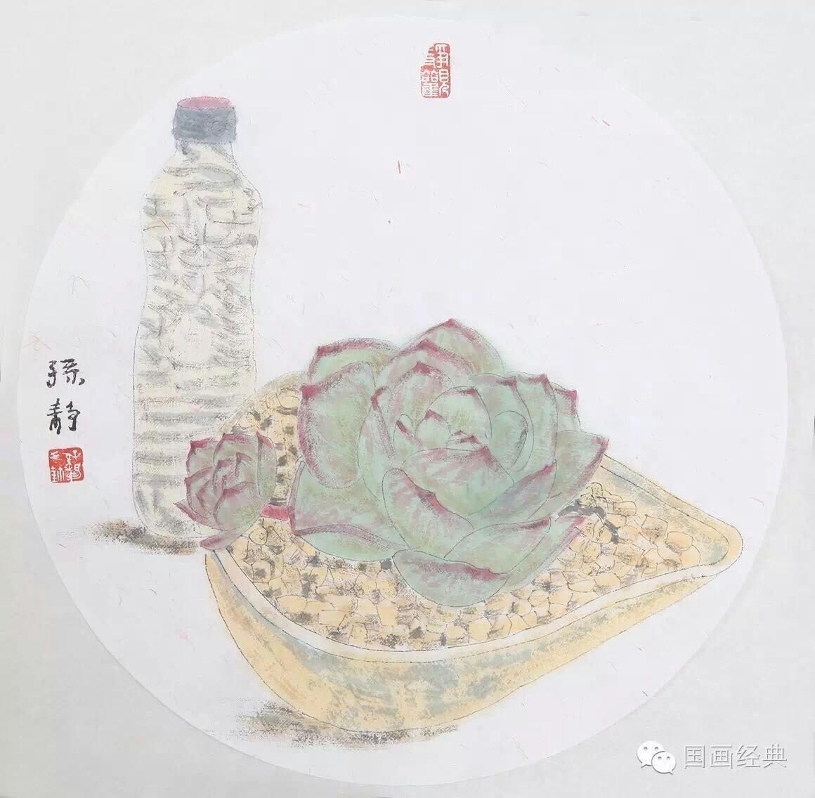 且看花鸟画家孙静的彼岸——浮生——若梦