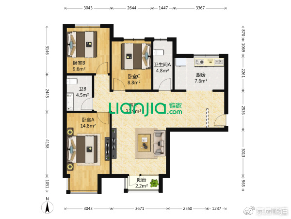 望京高端小区对比,北京双井小区排名