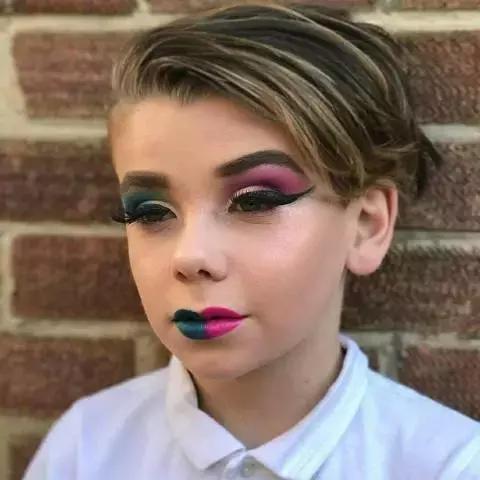 儿童一步一步教你学化妆,小孩一步一步教你学化妆