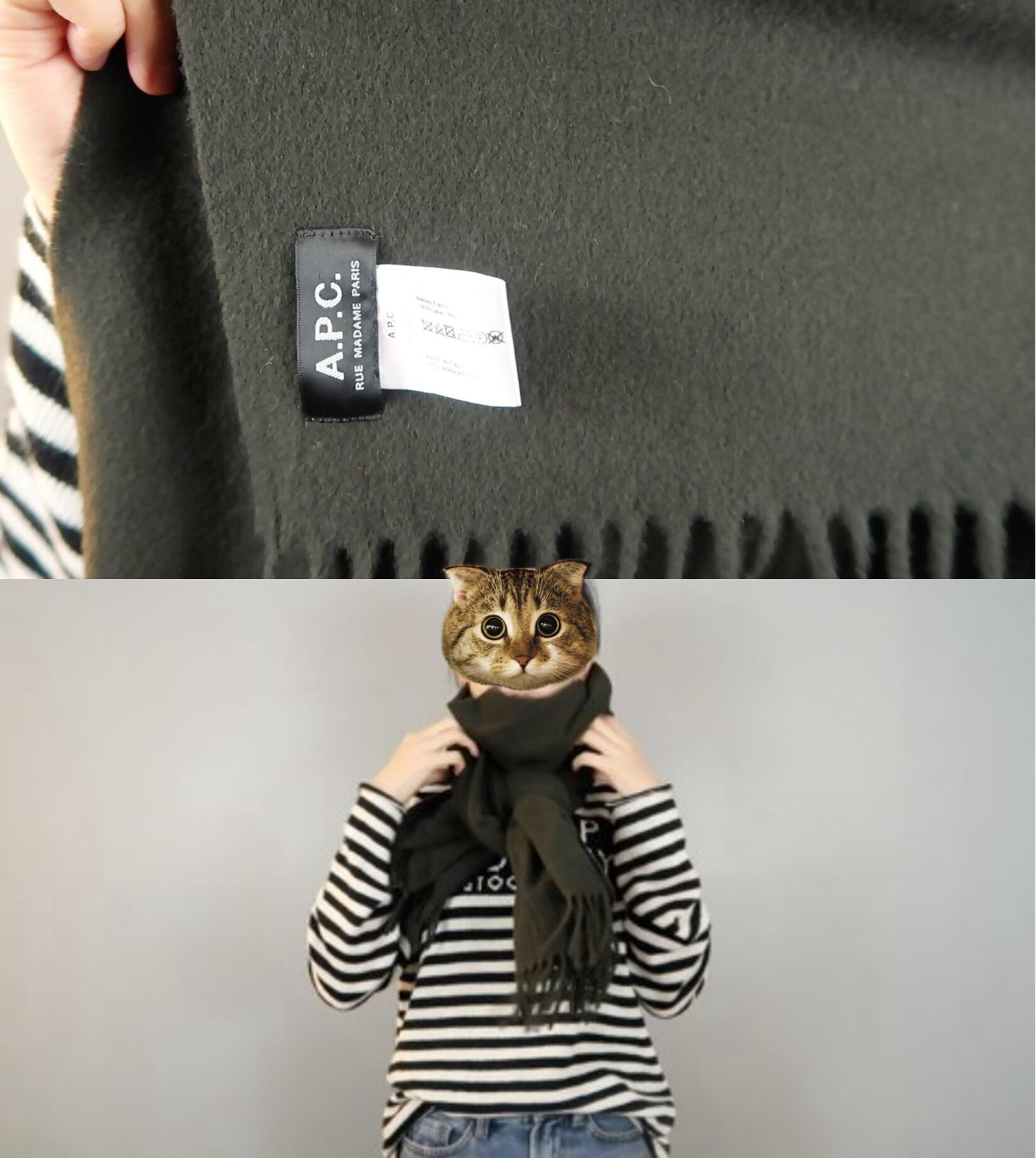 觉得高领毛衣勒脖子,高领毛衣围巾不舒服