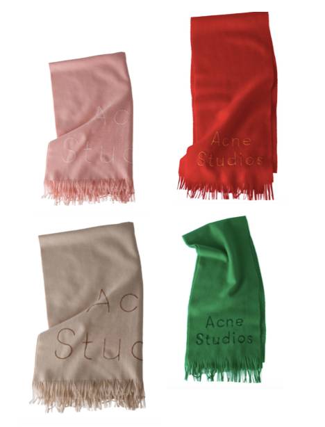 杨幂studios围巾,杨幂同款毛衣acnestudios