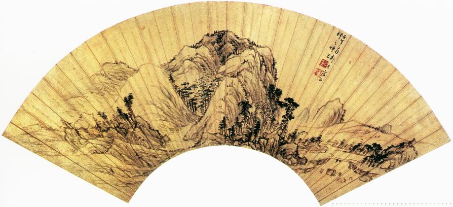 清代山水画图片大全曝光,清代山水画真迹图片