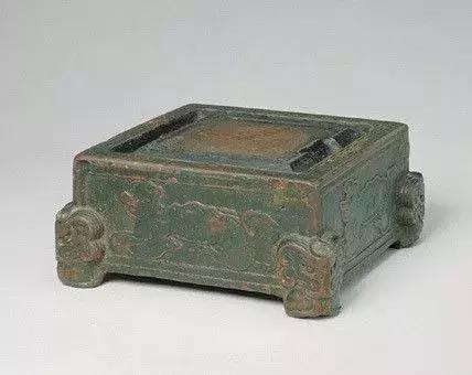 故宫博物院藏乾隆御用朱批砚,故宫博物院藏乾隆御用朱批紫砂砚