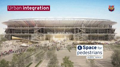 巴塞罗那的诺坎普足球场好玩吗,巴塞罗那方形街区