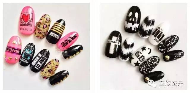 男团同款美甲,韩国男团同款美甲图片