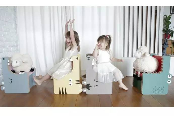 对甲醛说NO！瓦楞纸家具让你高枕无忧