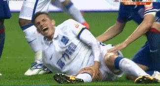 李建滨恶意犯规,李建滨误伤队友视频