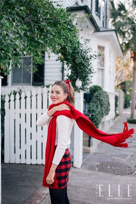 怎么戴围巾最好看学生党,冬天女人怎么样戴围巾好看