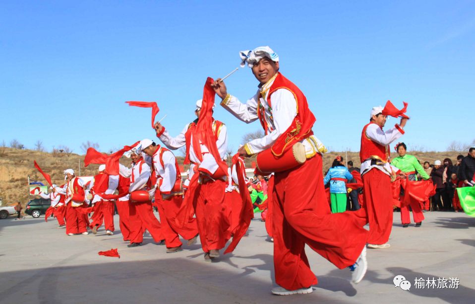 陕西榆林过大年活动,陕北榆林过大年老街秧歌安排
