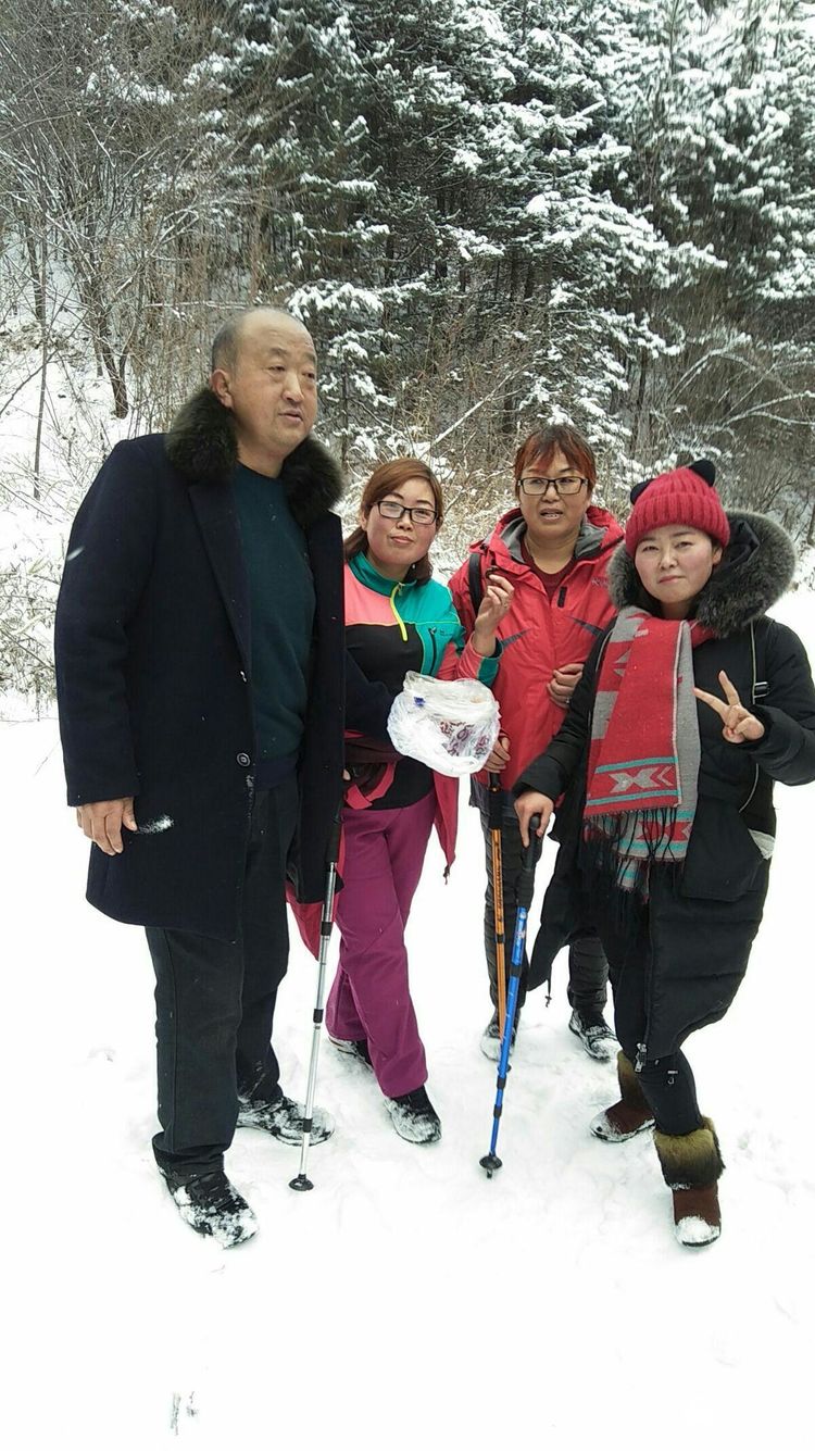 长白山雾凇天池,天池雪霁