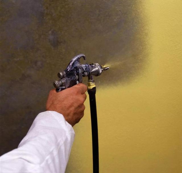 乳胶漆是刷好还是喷好墙面效果图,乳胶漆是喷好还是刷好