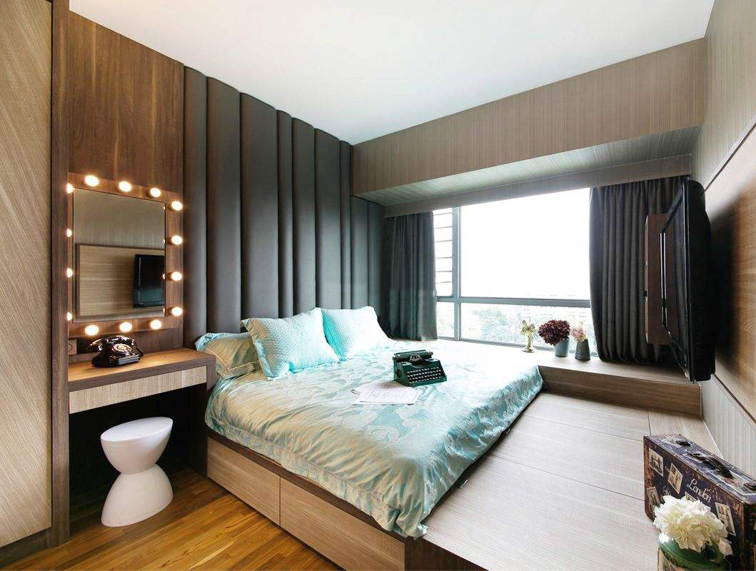 卧室不买床直接打个地台,卧室不用买床怎么设计