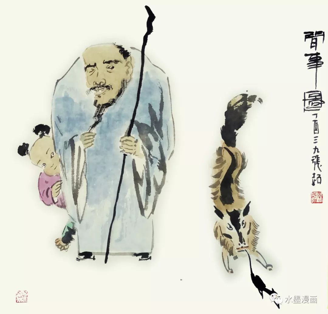 狗年主题绘画作品欣赏,狗年绘画图片